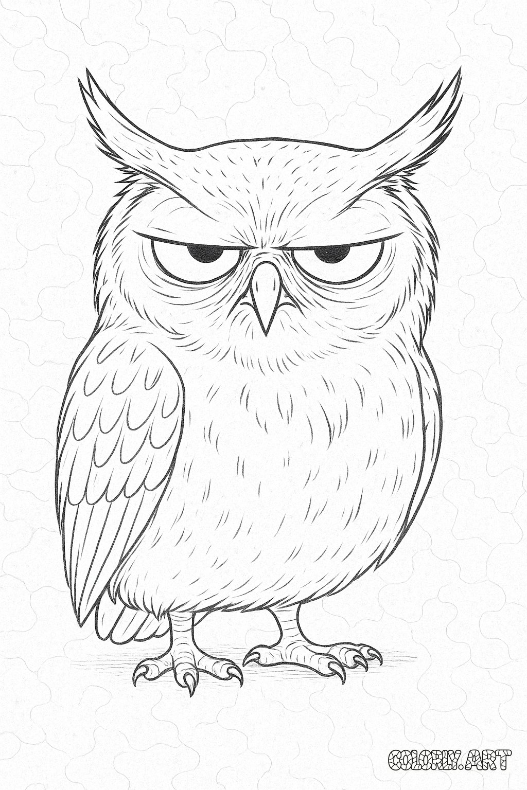 Grumpy Owl